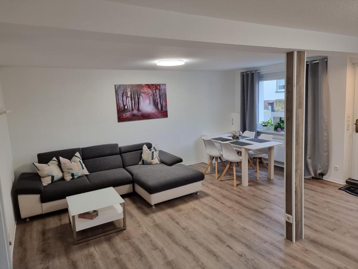 Gaestehaus-Ferienwohnung-Appartement Mit Terrasse - Naehe Kliniken/ Herzzentrum 바트왼하우젠 외부 사진